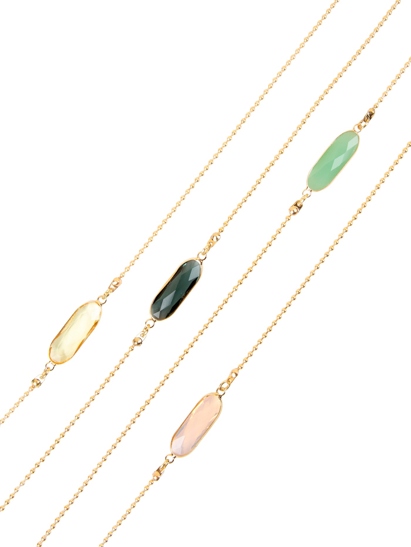 Crystal C Peach | Sunglasses Chain