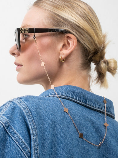 Ruby Air Rose gold | Glasses chain