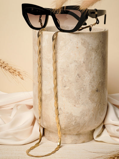 Braided Jane Gold | Eye Glasses Chain