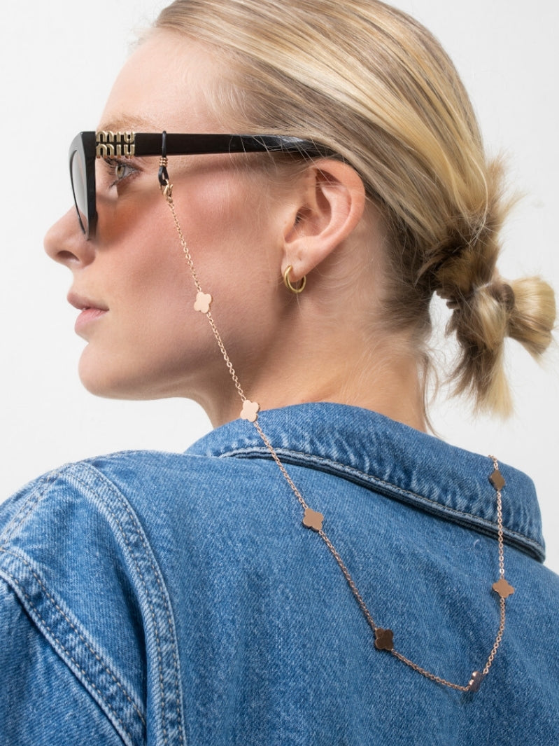 Rose Gold Ruby | Glasses strap