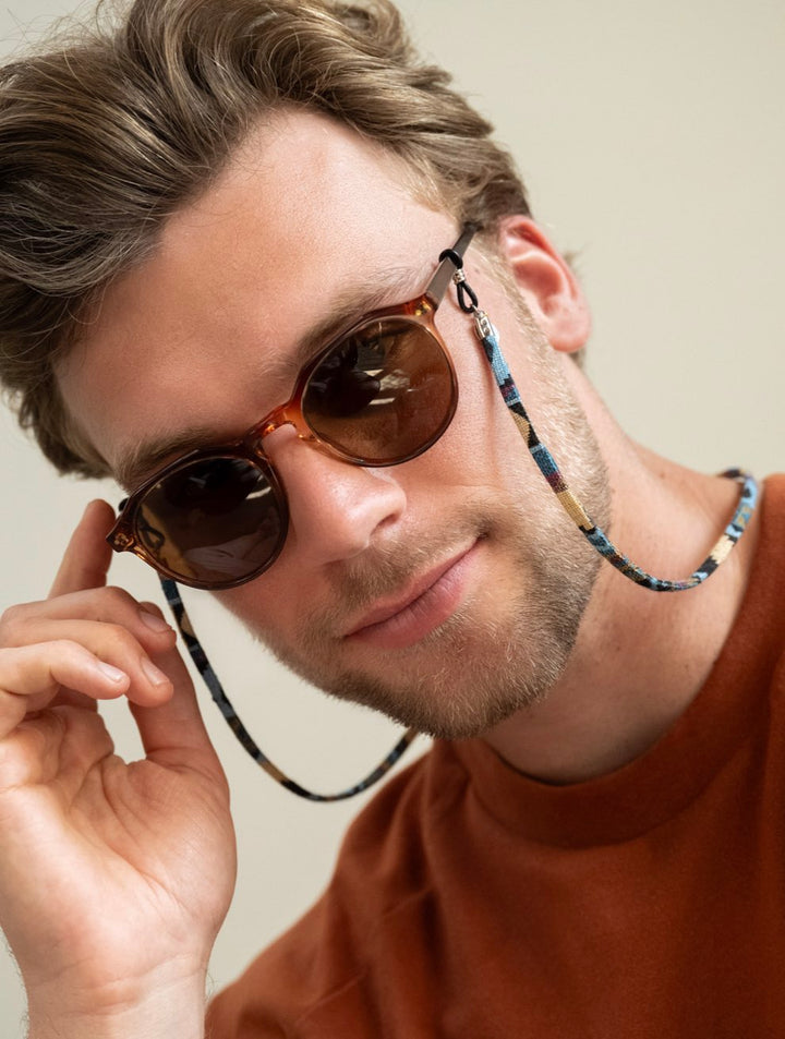 Sunny Cords Aquamate blue - Eye Glasses Strap Unisex