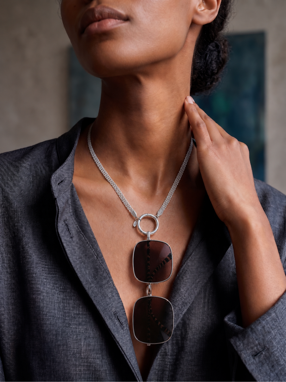 Sunny Cords Lux short - silver | Ring Edit
