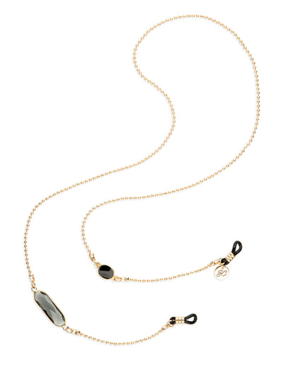 Crystal C Black | Eye Glasses Chain