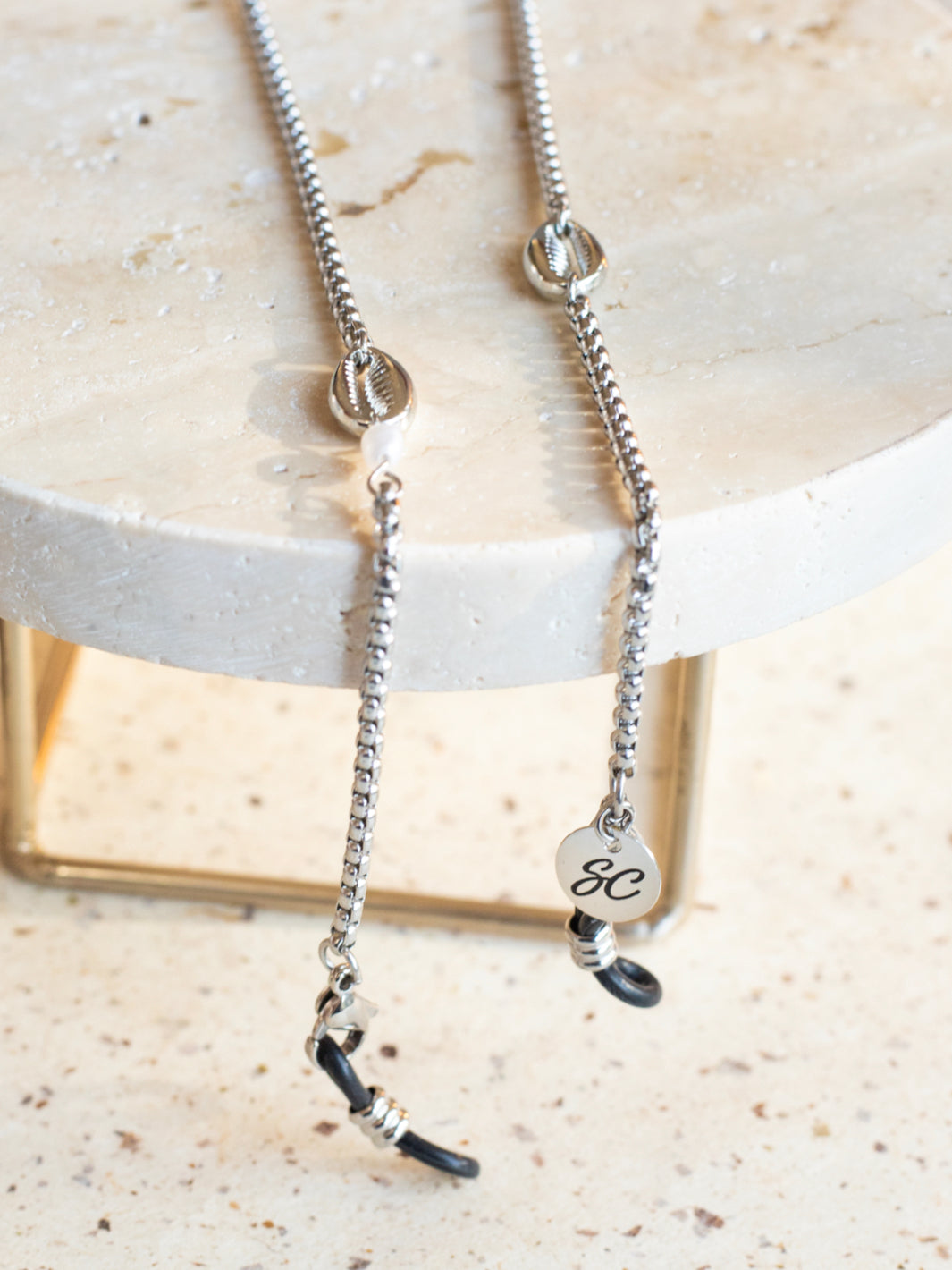 Sunny Cords Chloé Silver | Eye Glasses strap