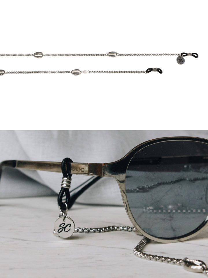 Sunny Cords Chloé Silver | Eye Glasses strap