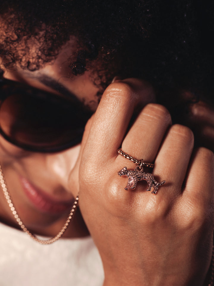 Sunny Cords Jaguar Rose Gold | Eye glasses chain