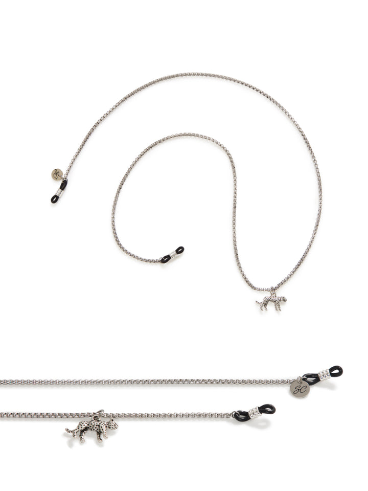 Sunny Cords Jaguar Silver | Glasses Chain
